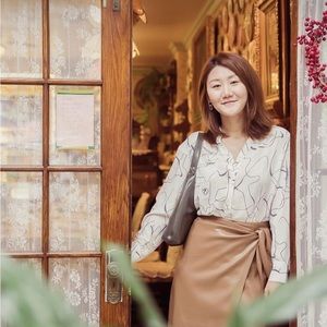 Petite Studios - Abstract Rena Blouse